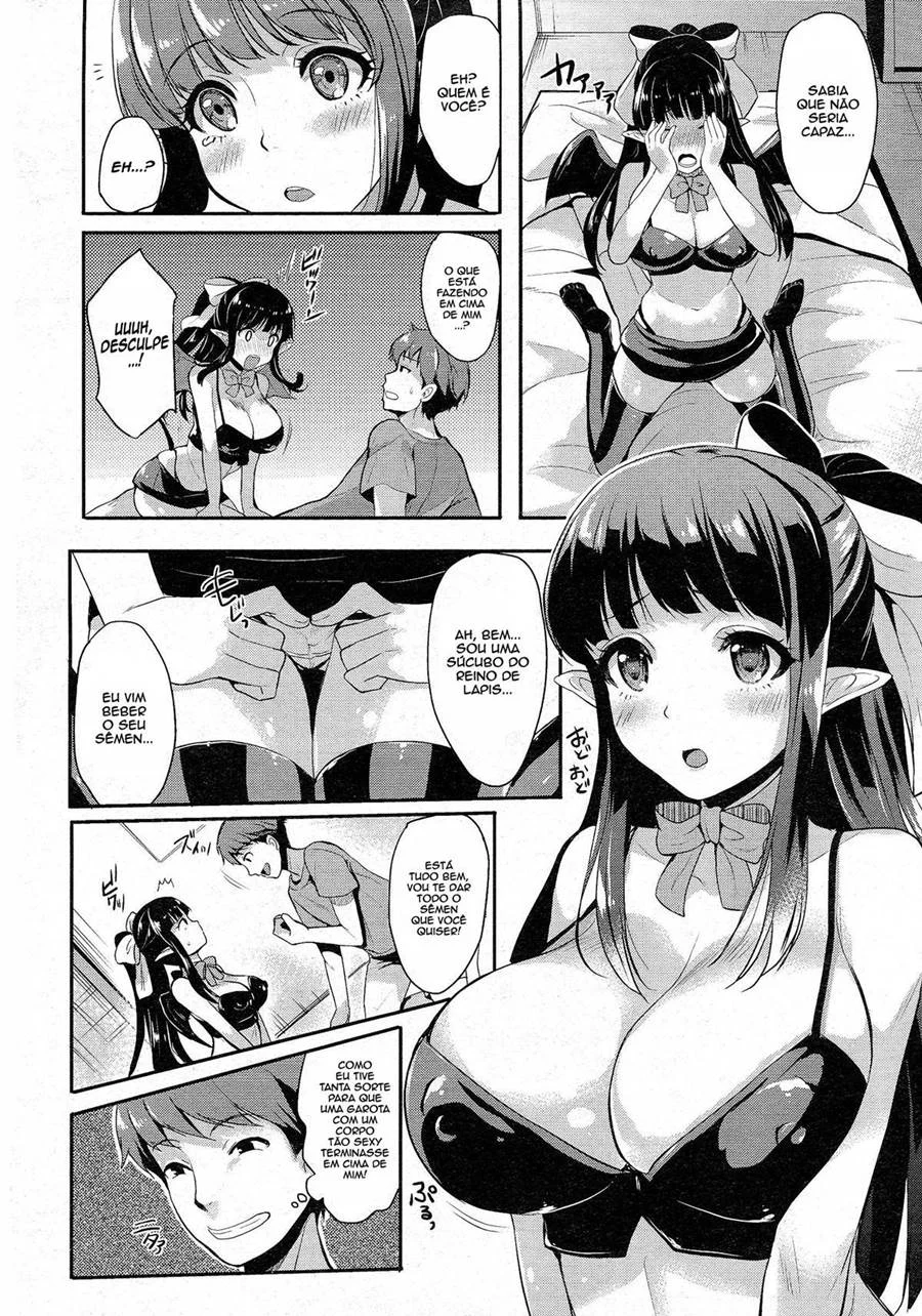 Succubus Devoradora: Sexo Explícito em Quadrinhos Eróticos Picantes