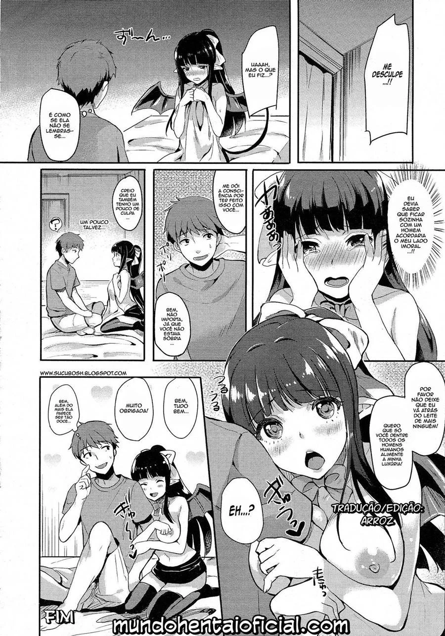 Sucubus Virgem Senta com Tudo no Vampiro na Noite de Perdição