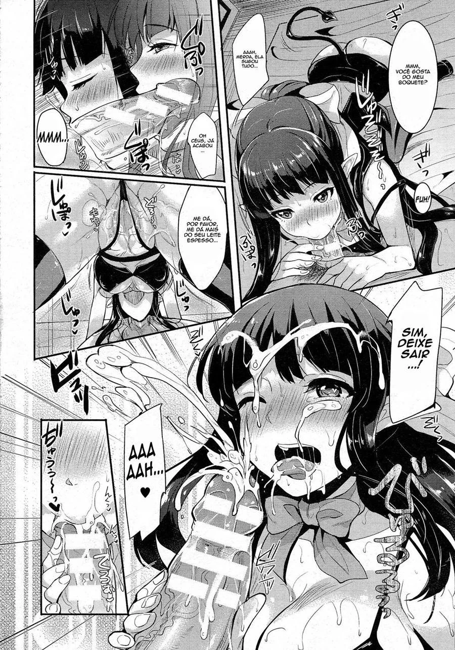 Sucubus Virgem Senta com Tudo no Vampiro na Noite de Perdição