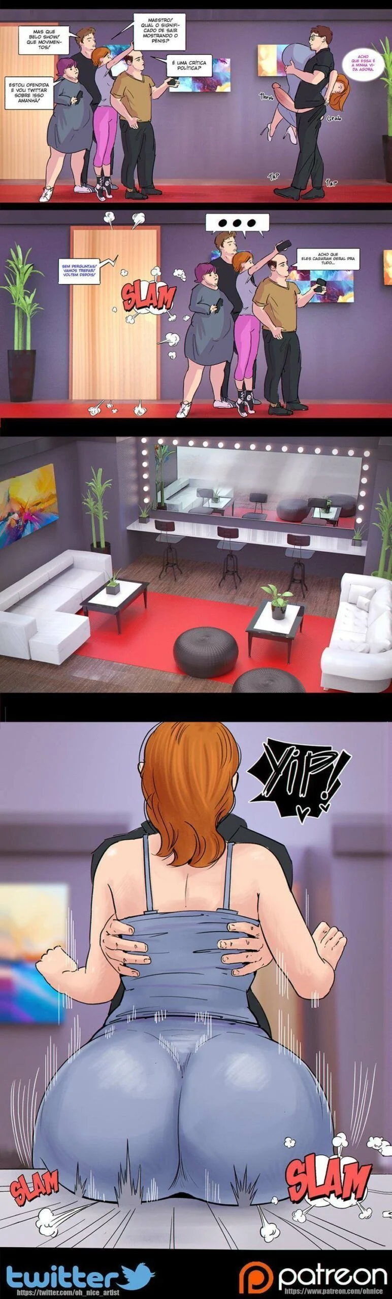 Fudendo a Esposa Famosinha: HQ Pornô com Muito Tesão Explícito