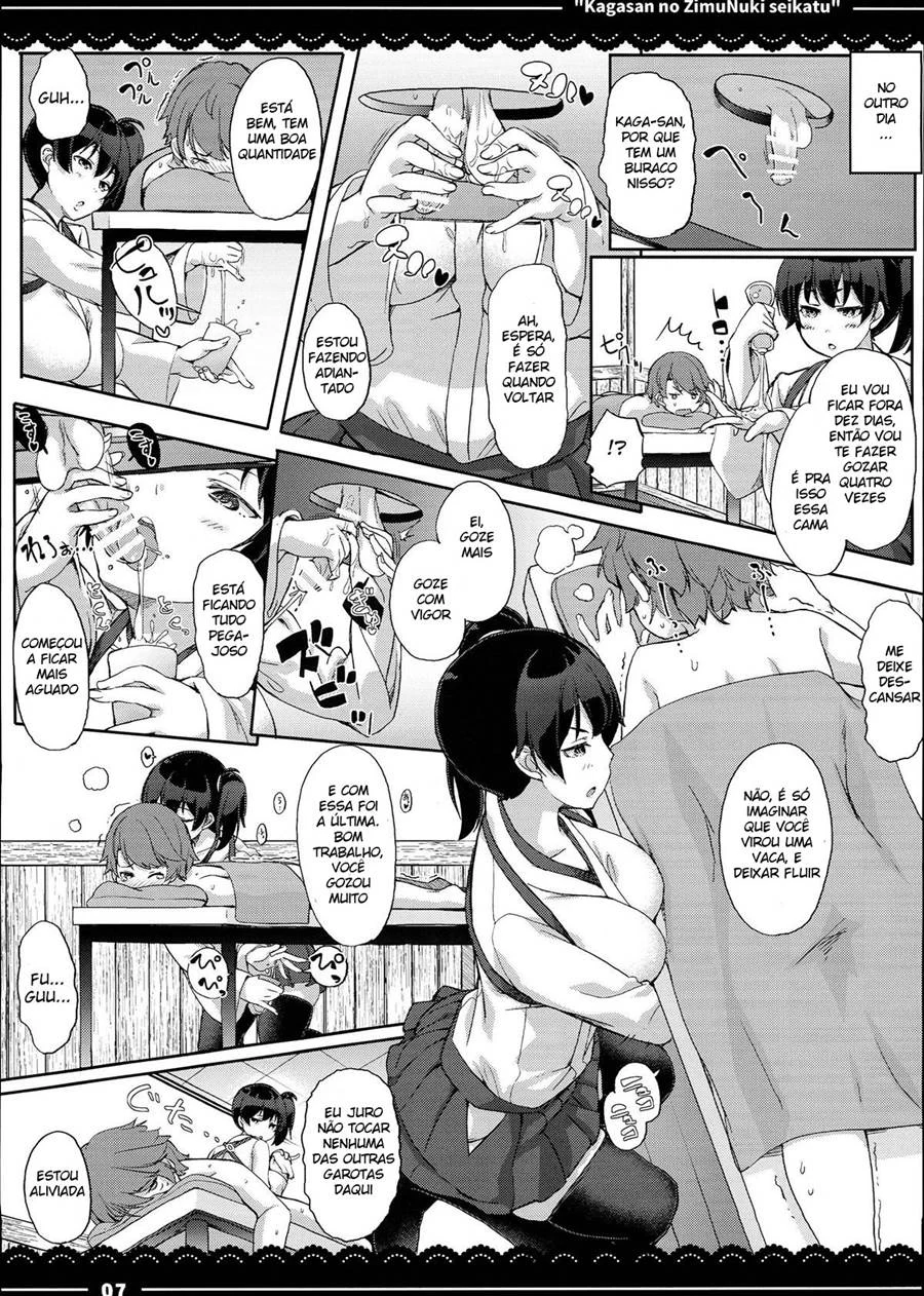 HQ Explícita de Kantai Collection: Descendo até o Fundo com Kagasan em Cenas Proibidas