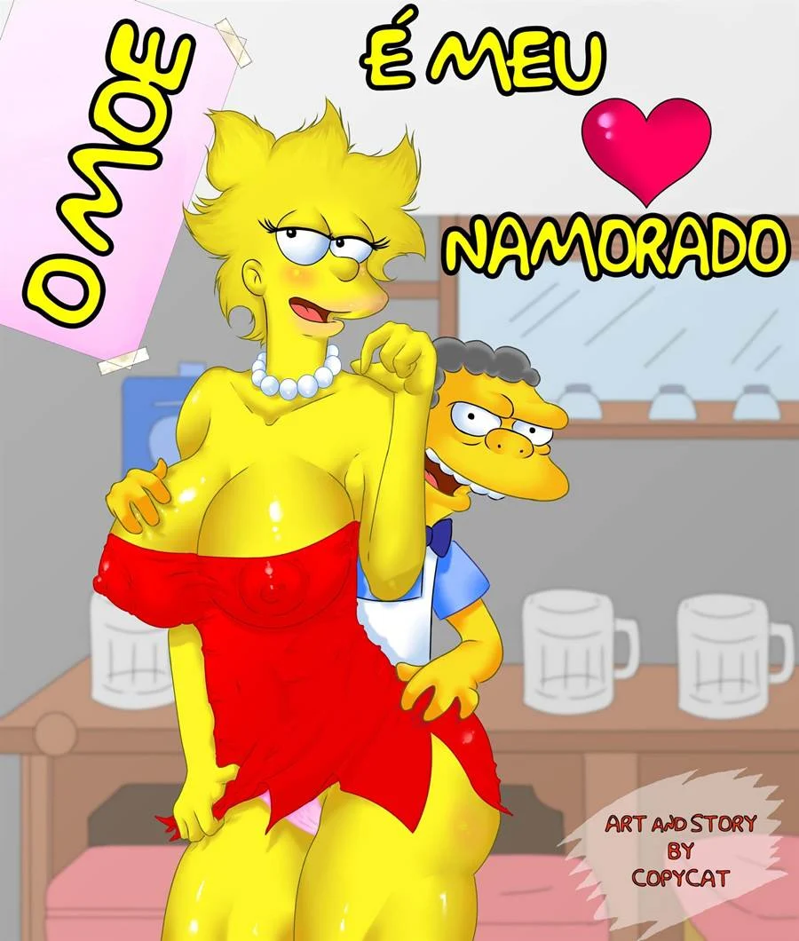 Sexo Explícito com Lisa Simpson: Fodendo no Cu nos Quadrinhos Eróticos