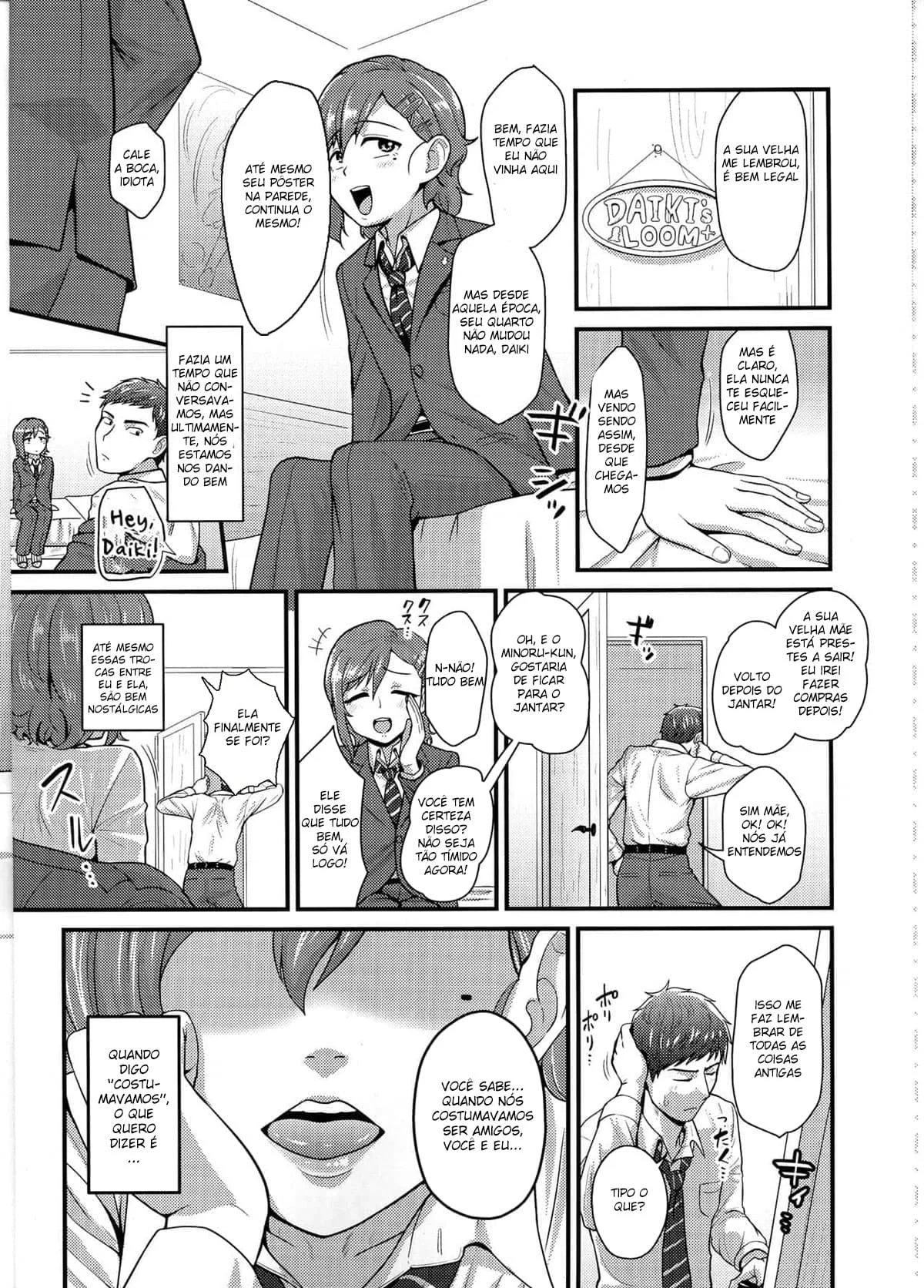 Amor Explícito com Meu Amigo Tomboy - Sexo Yuri Ardente nos Quadrinhos