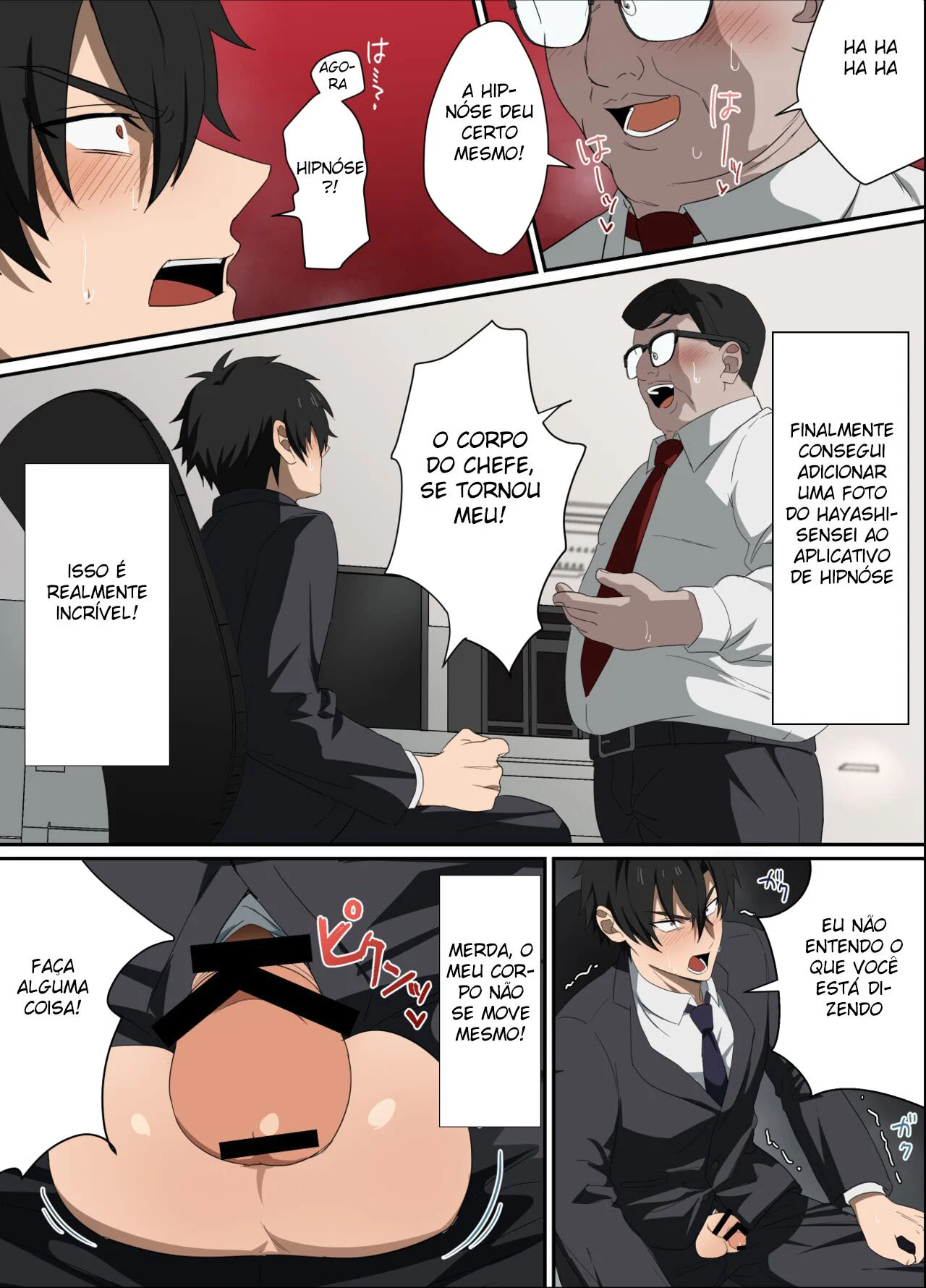 Meu Chefe Virou Meu Escravo Sexual