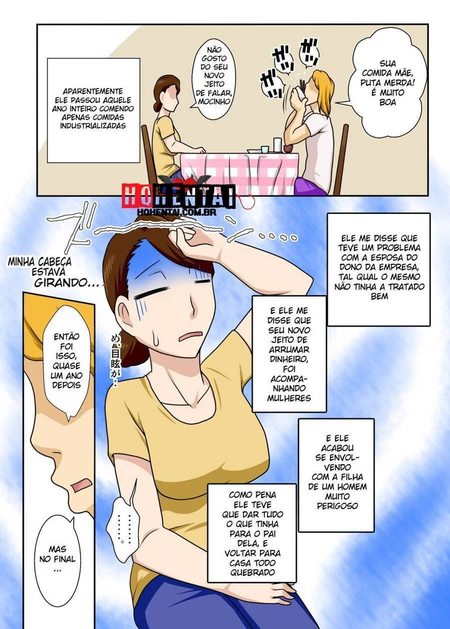 Filho Gigolô Fodendo as Madrastas Gostosas em HQ de Incesto Apimentado