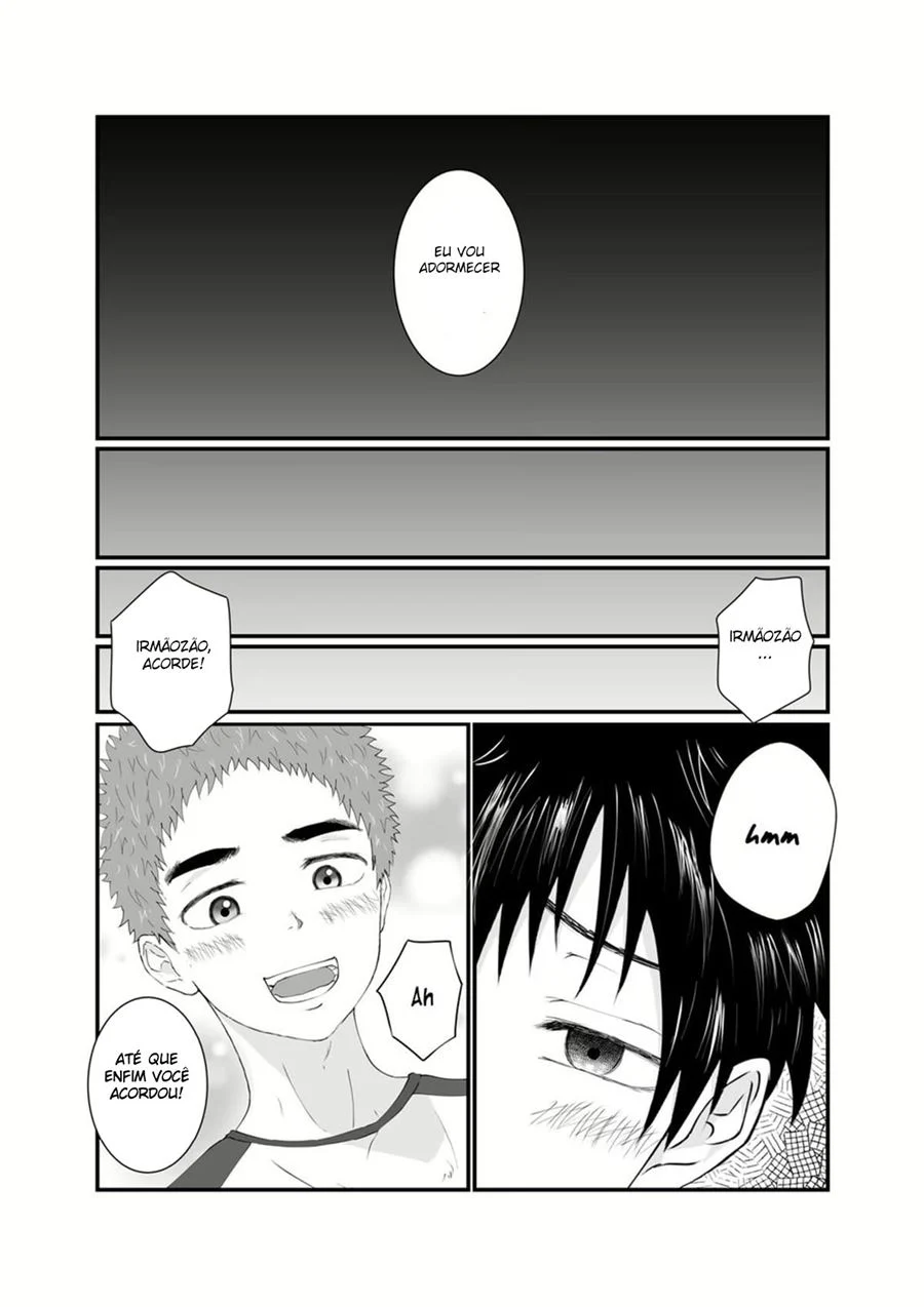 Meu Irmão é Meu Brinquedo Sexual Proibido - Fodas Brutais em HQ Yaoi