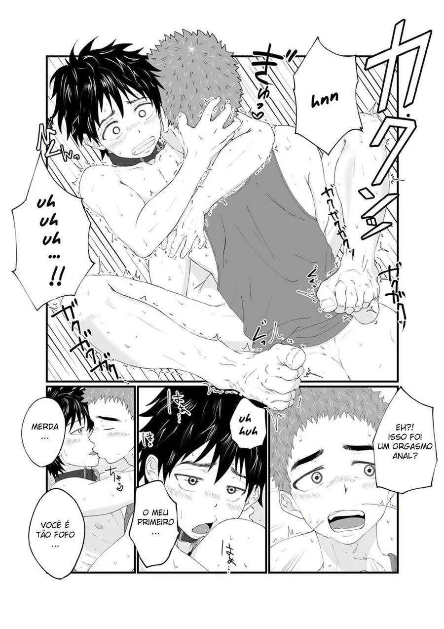 Meu Irmão é Meu Brinquedo Sexual Proibido - Fodas Brutais em HQ Yaoi