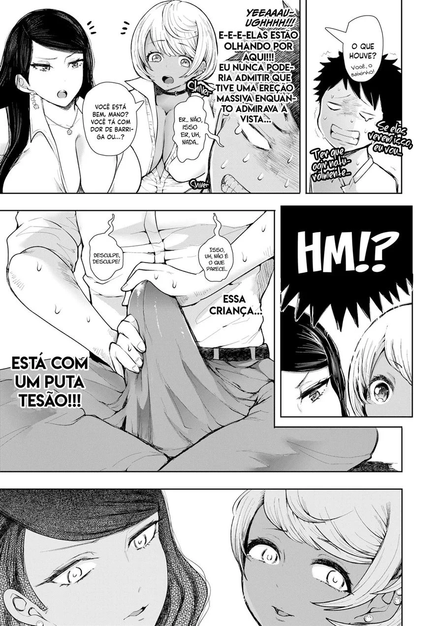 Meu Pau Gigante Faz as Gyarus Ficarem Aflitas Por Sexo