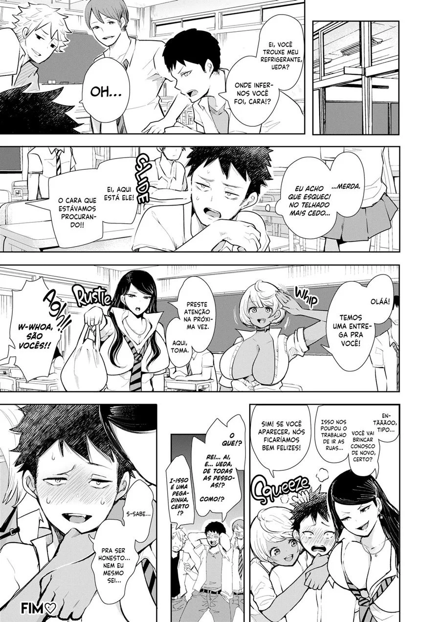 Meu Pau Gigante Faz as Gyarus Ficarem Aflitas Por Sexo