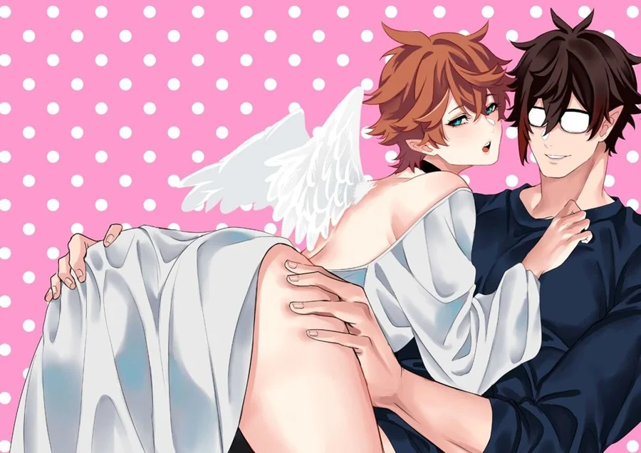 Anjo Guardião Transa: Yaoi Picante e Explícito em HQ