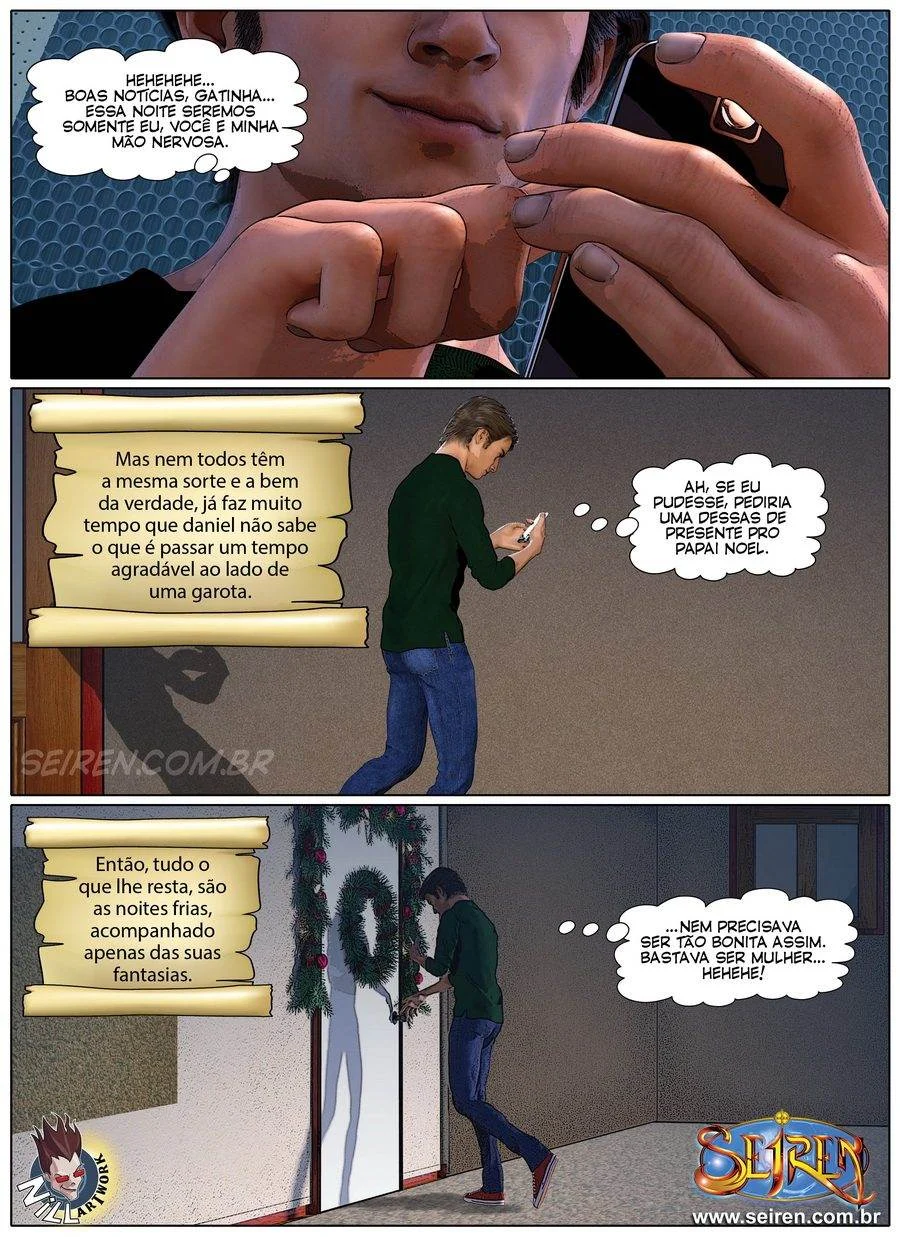 Presente Erótico de Natal: Histórias Picantes em Quadrinhos Provocantes