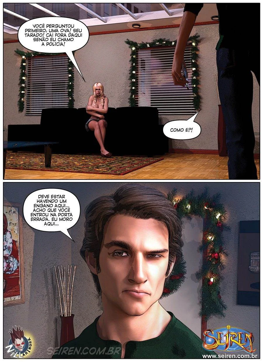 Presente Erótico de Natal: Histórias Picantes em Quadrinhos Provocantes