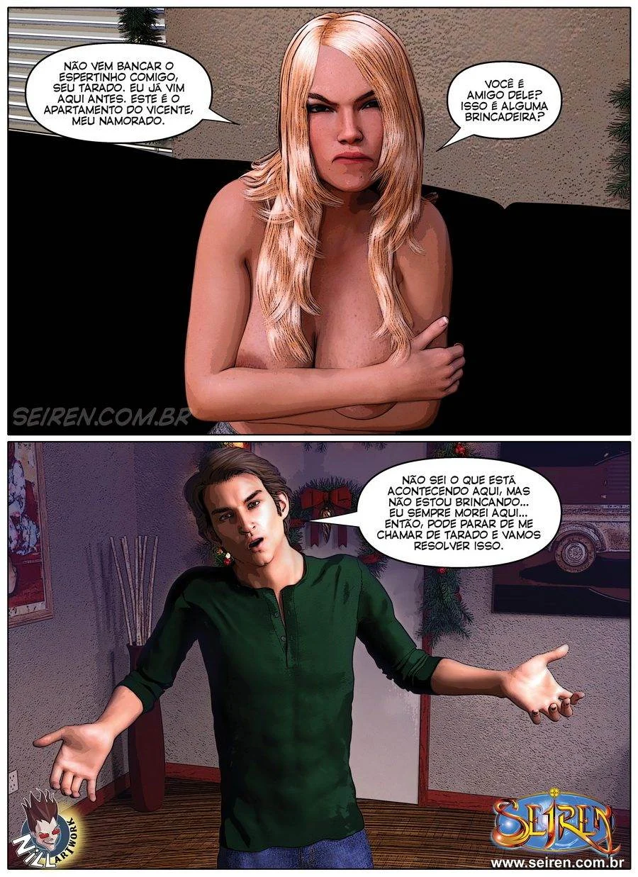 Presente Erótico de Natal: Histórias Picantes em Quadrinhos Provocantes