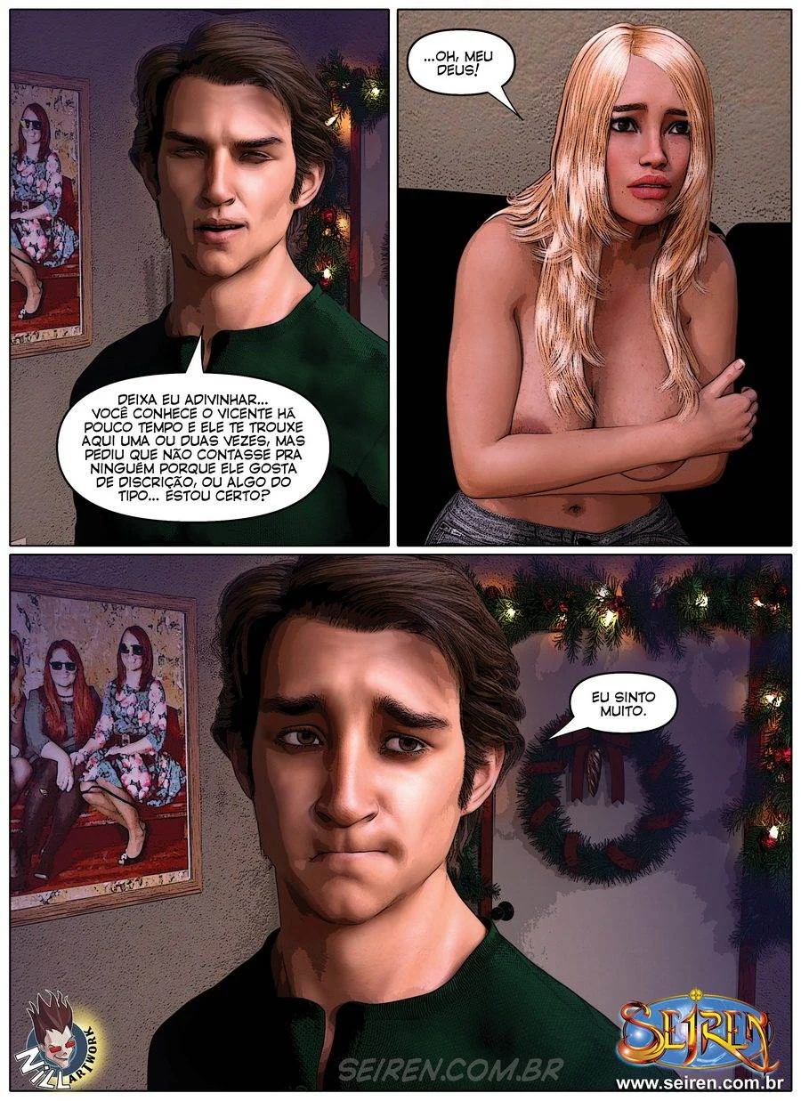 Presente Erótico de Natal: Histórias Picantes em Quadrinhos Provocantes