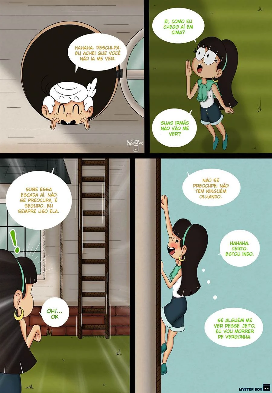 Meu Vizinho Lincoln - Quadrinhos Explícitos de Sexo com Desenhos Proibidos