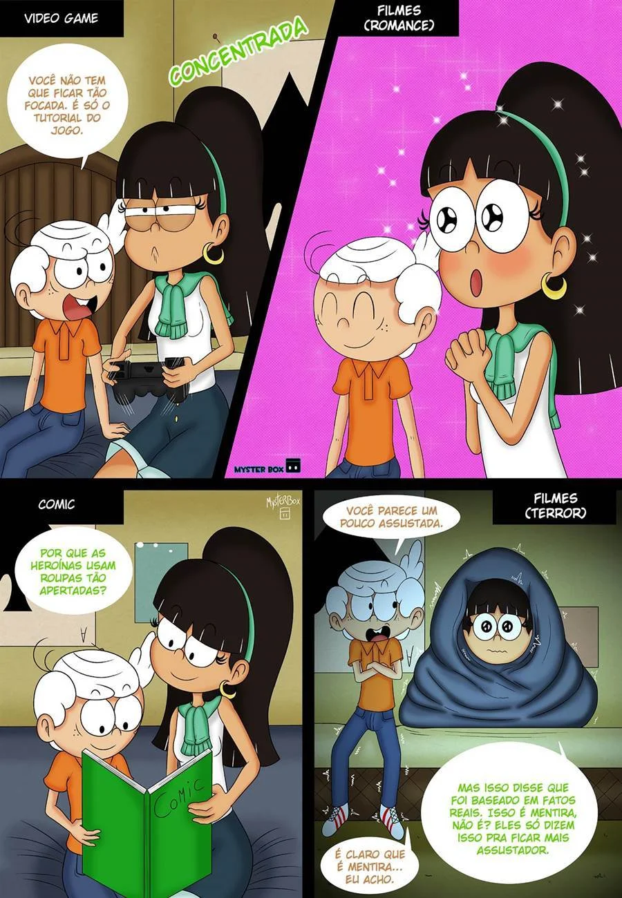 Meu Vizinho Lincoln - Quadrinhos Explícitos de Sexo com Desenhos Proibidos