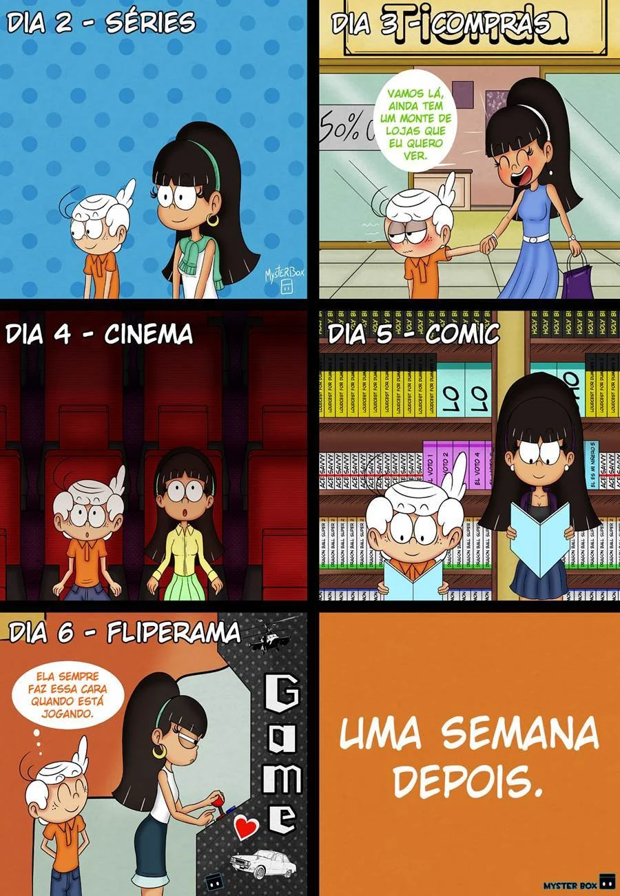 Meu Vizinho Lincoln - Quadrinhos Explícitos de Sexo com Desenhos Proibidos