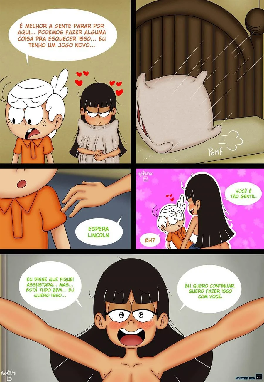 Meu Vizinho Lincoln - Quadrinhos Explícitos de Sexo com Desenhos Proibidos