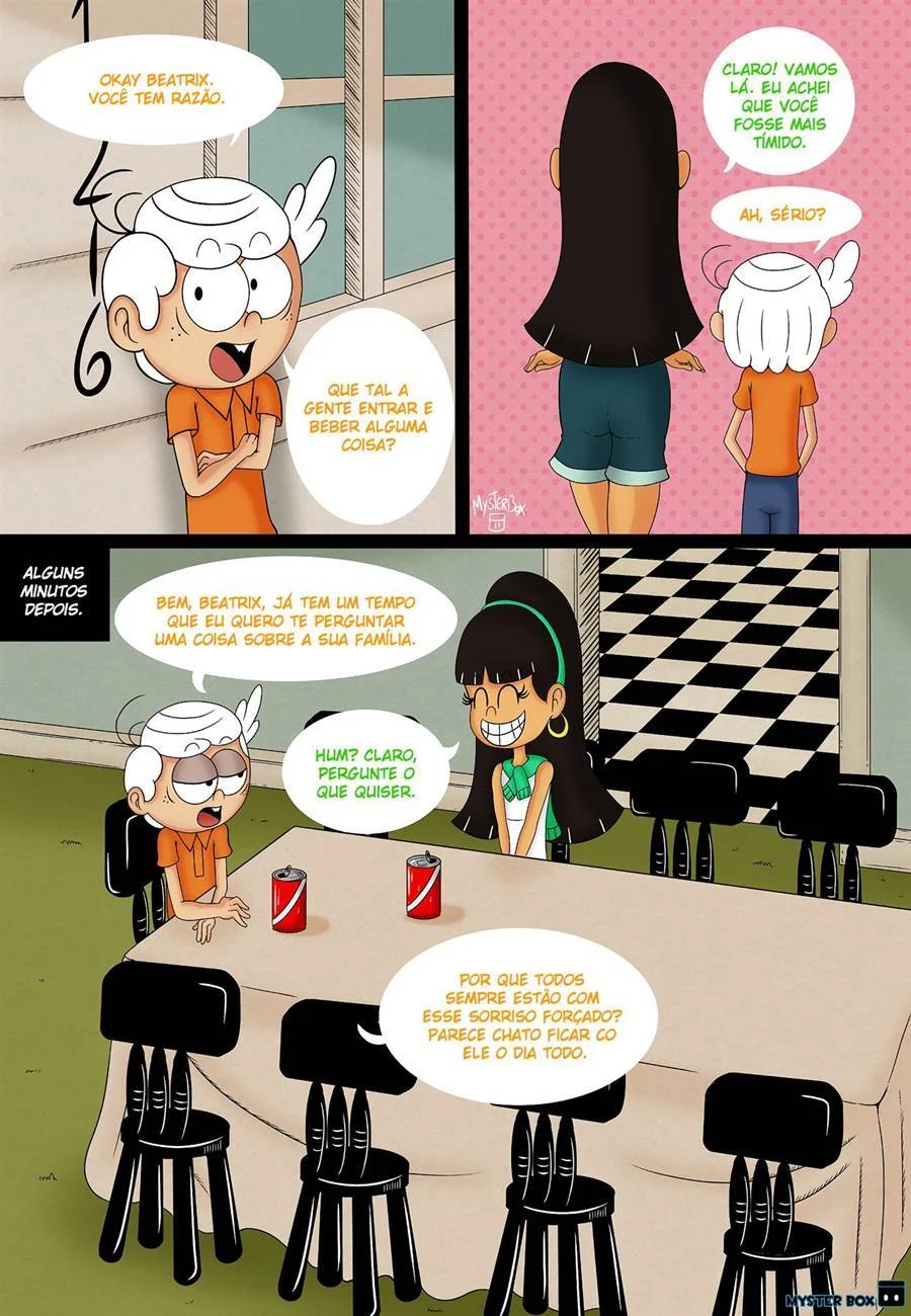 Meu Vizinho Lincoln - Quadrinhos Explícitos de Sexo com Desenhos Proibidos