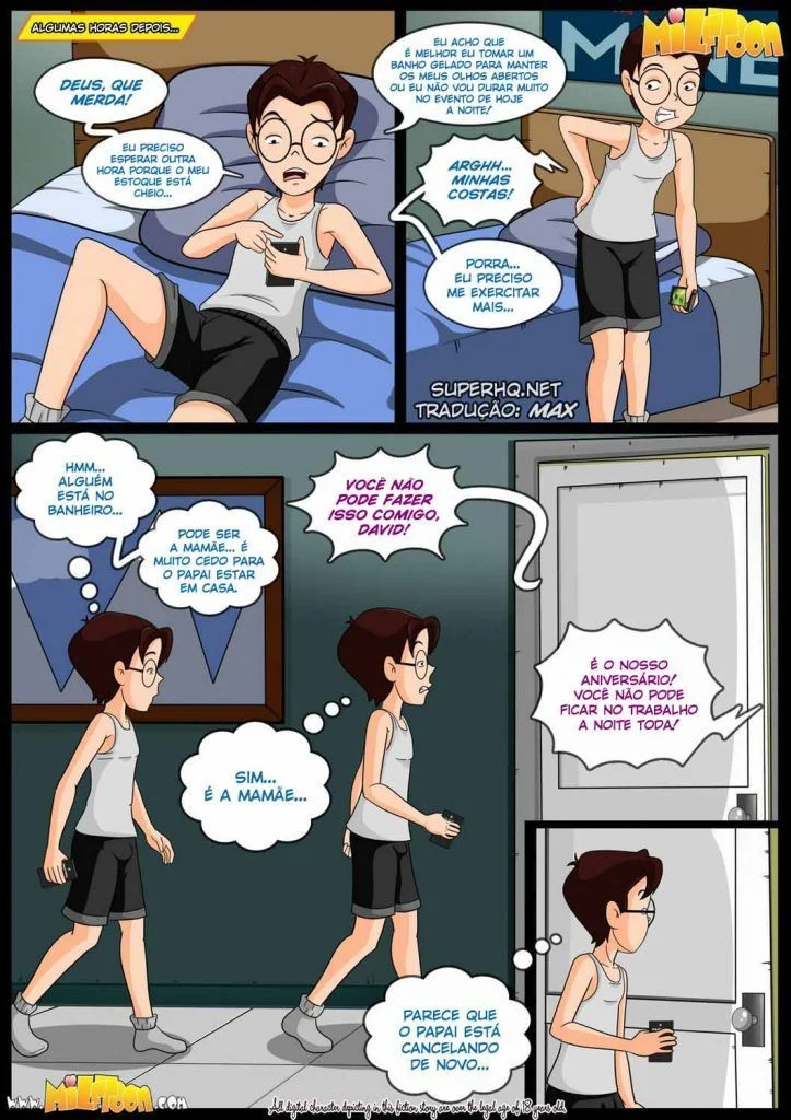 Incesto Proibido: Mamãe Seducente nos HQ Pornô Mais Ousados