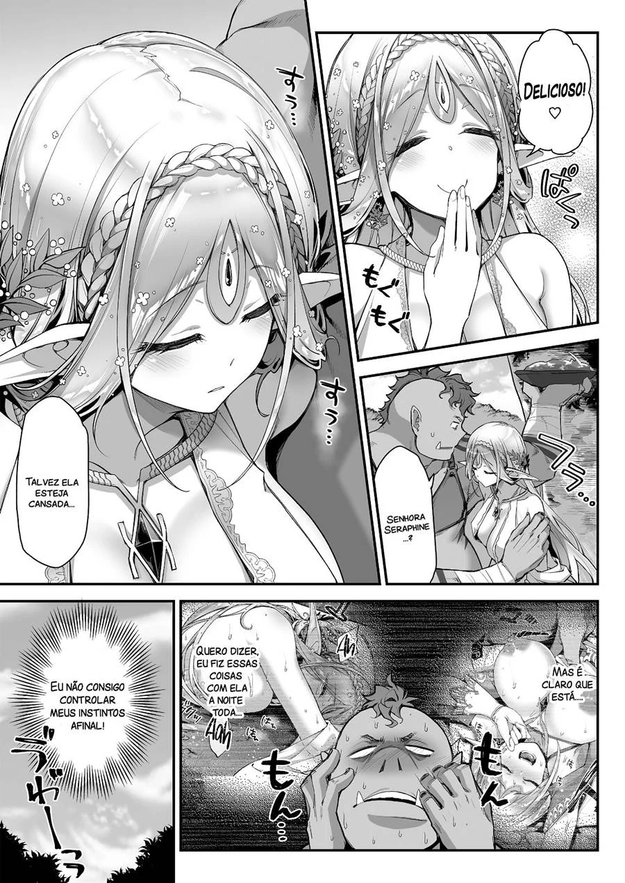 Elfa Safada Adora Ser Dominada por Orc em Quadrinhos Eróticos Explícitos