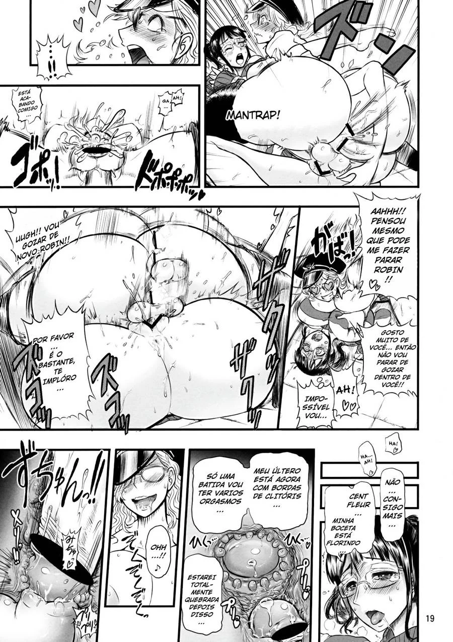 Colegiada Pirata na Maré de Tesão - Quadrinhos Eróticos Explícitos