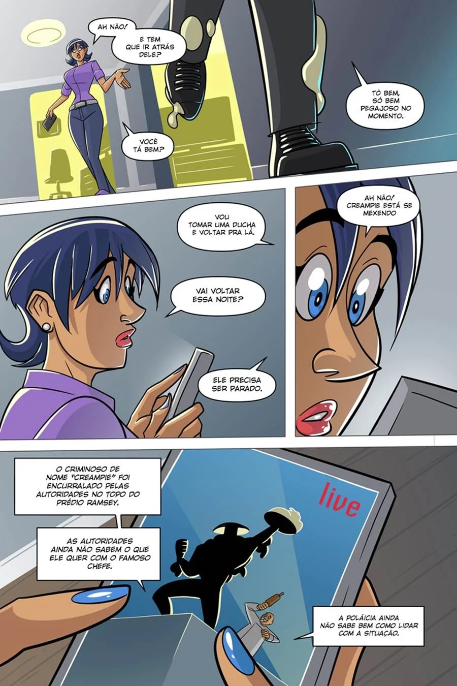 Hentai Explícito: Heroínas Submissas em Ação - HQ Erótica Hentai Explícito: Heroínas Submissas em Ação - HQ Erótica