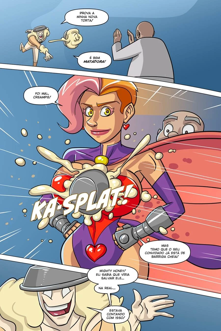 Hentai Explícito: Heroínas Submissas em Ação - HQ Erótica Hentai Explícito: Heroínas Submissas em Ação - HQ Erótica