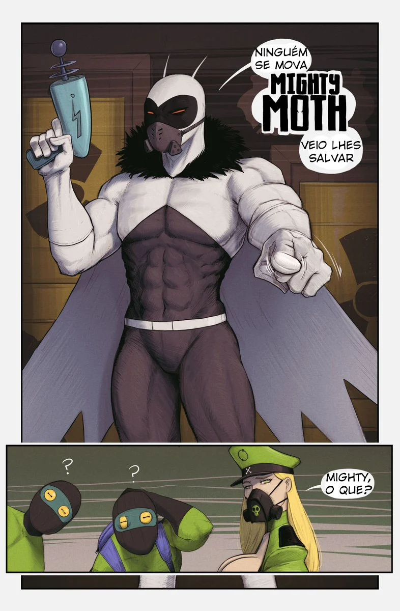 Mariposa Poderosa: Fodas Explícitas em Quadrinhos do Demônio