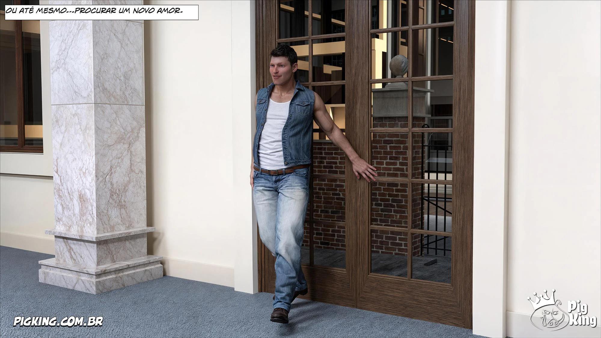 Milena e o Rei: Uma Noite de Pornografia Explícita em HQ