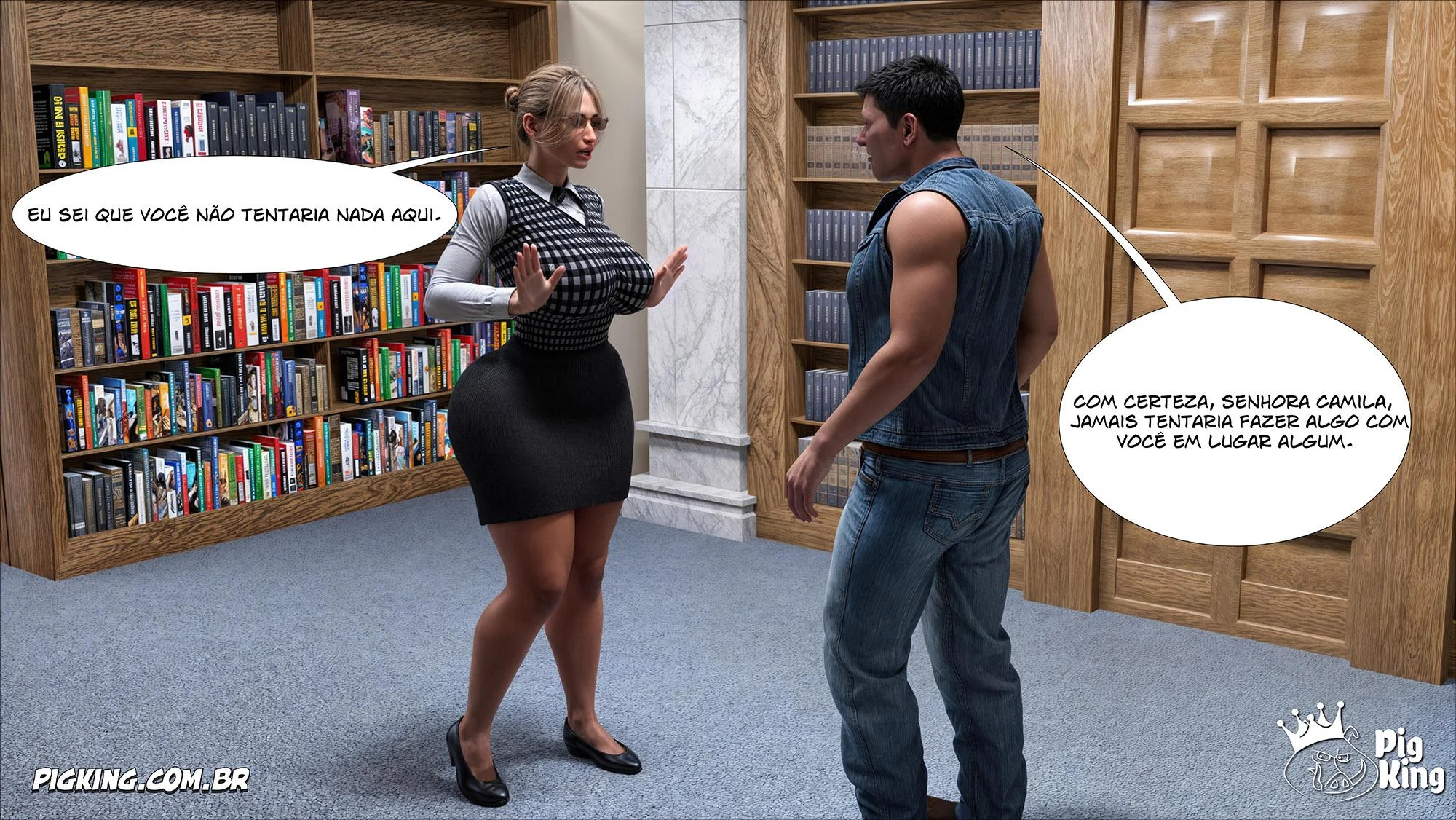 Milena e o Rei: Uma Noite de Pornografia Explícita em HQ Milena e o Rei: Uma Noite de Pornografia Explícita em HQ