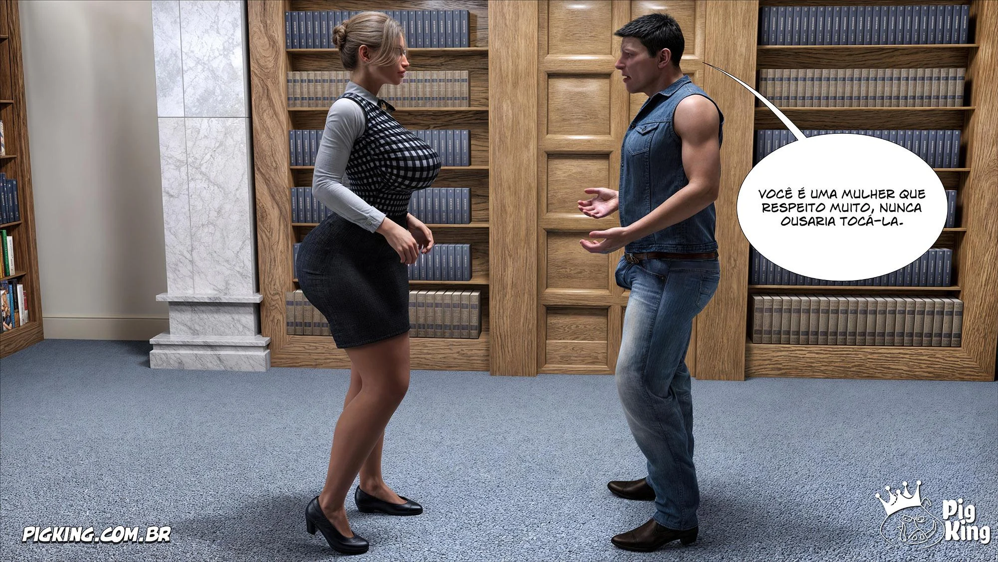 Milena e o Rei: Uma Noite de Pornografia Explícita em HQ Milena e o Rei: Uma Noite de Pornografia Explícita em HQ