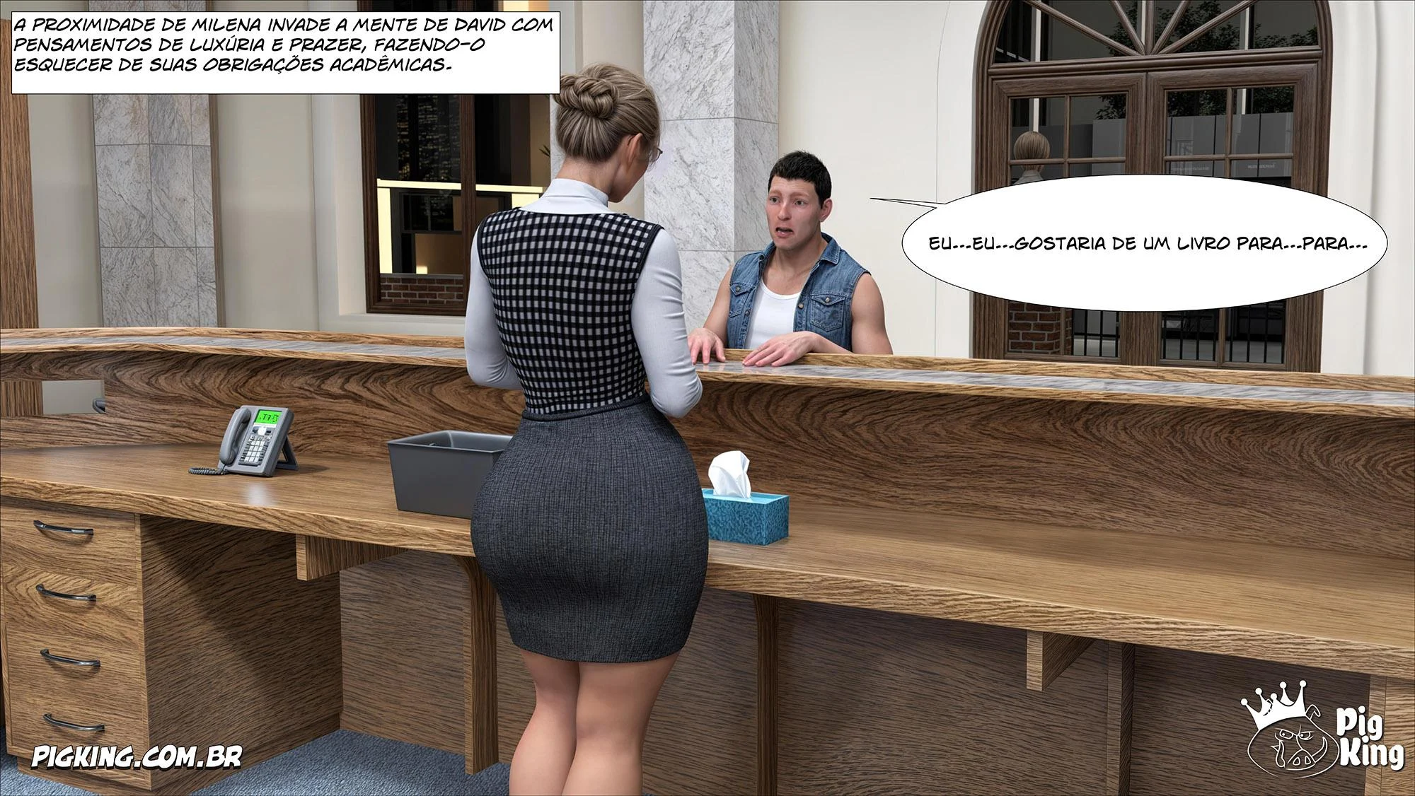 Milena e o Rei: Uma Noite de Pornografia Explícita em HQ Milena e o Rei: Uma Noite de Pornografia Explícita em HQ