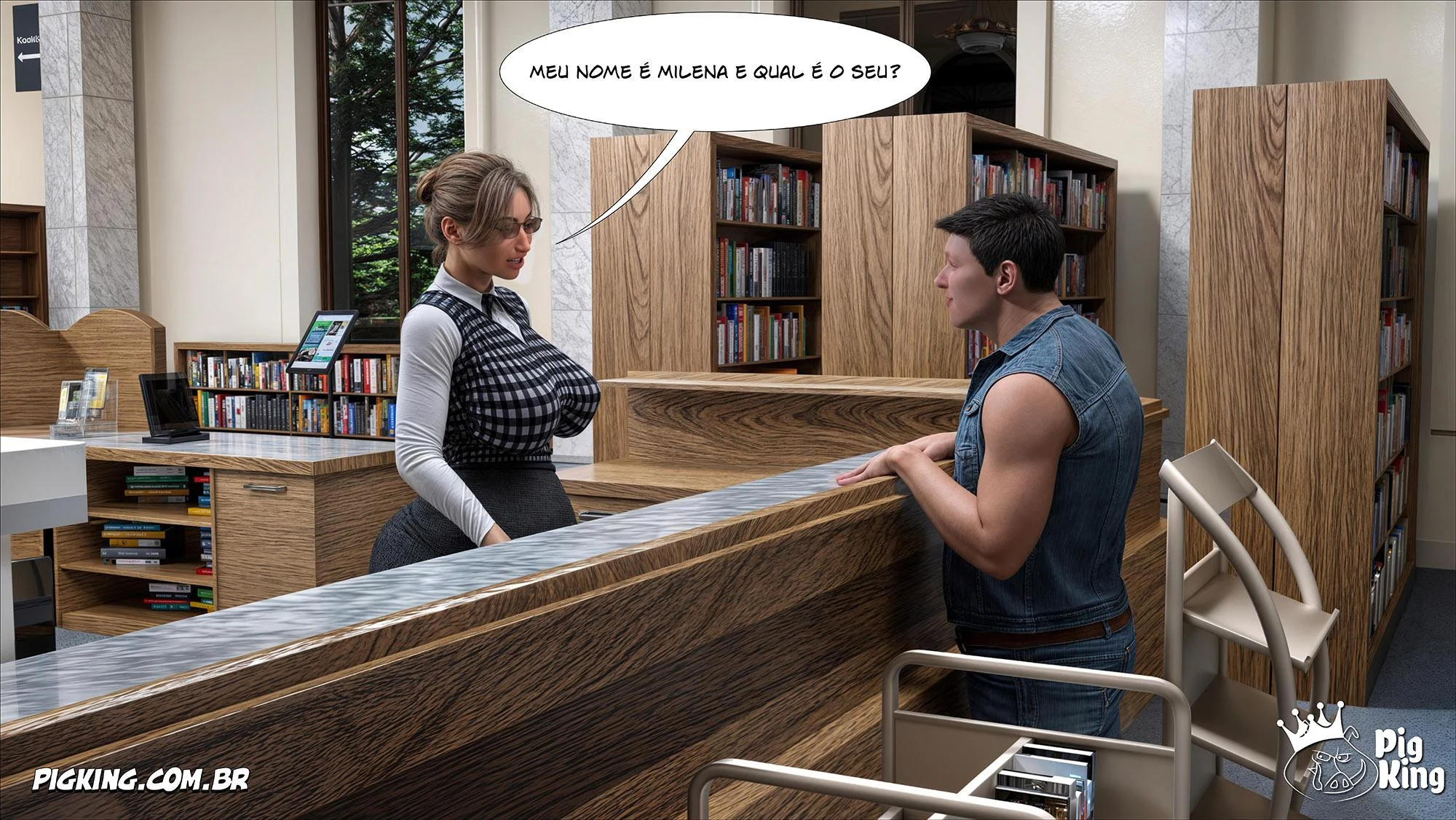 Milena e o Rei: Uma Noite de Pornografia Explícita em HQ Milena e o Rei: Uma Noite de Pornografia Explícita em HQ