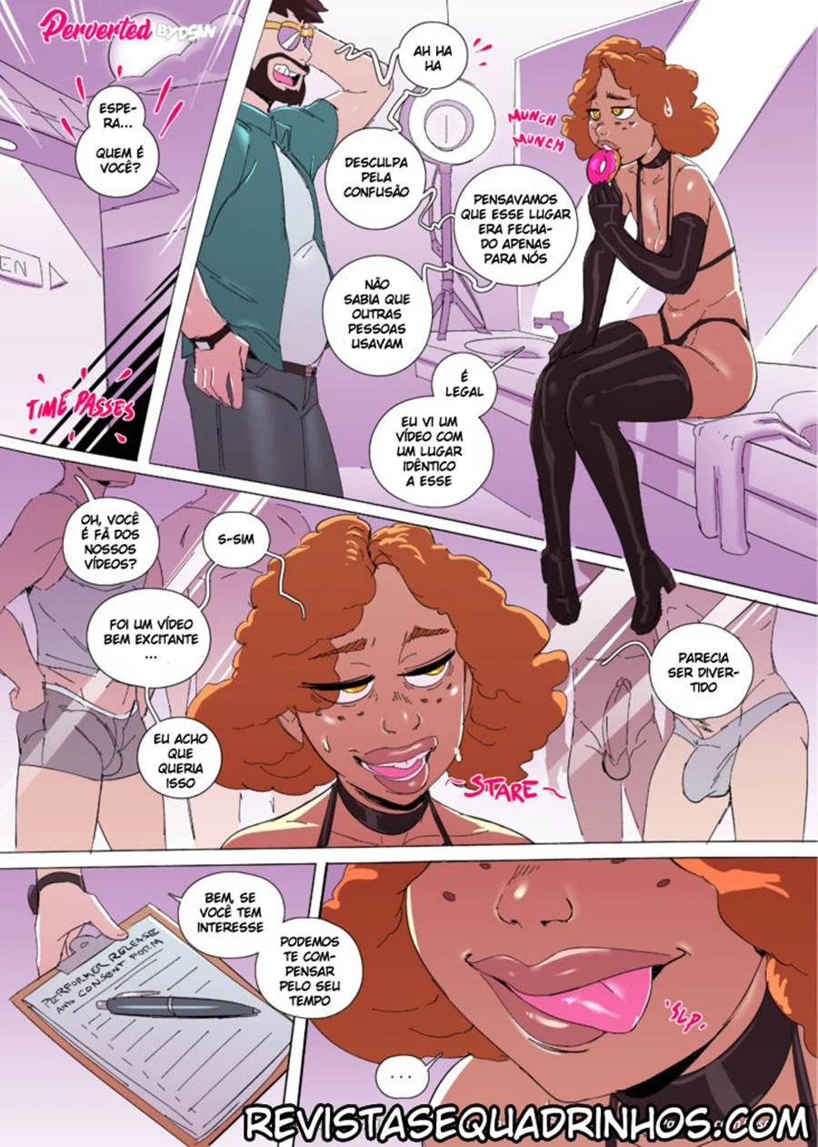 Milf Safada: Fodendo no Buraco Proibido - HQ Explícita de Sexo