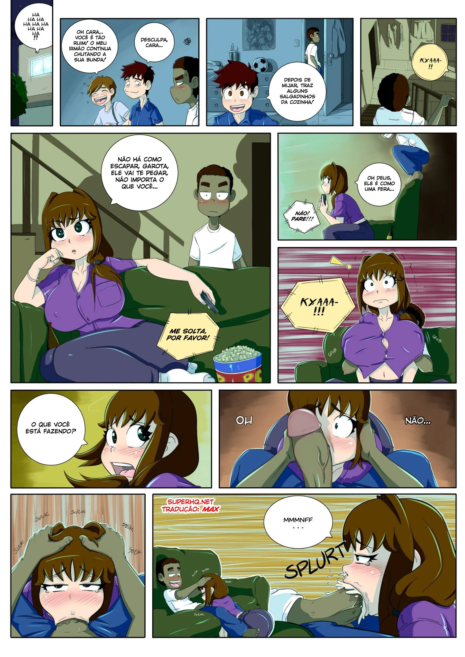 Caçador de Milf: Sexo Explícito com Gostosas Experientes em HQ Ardente