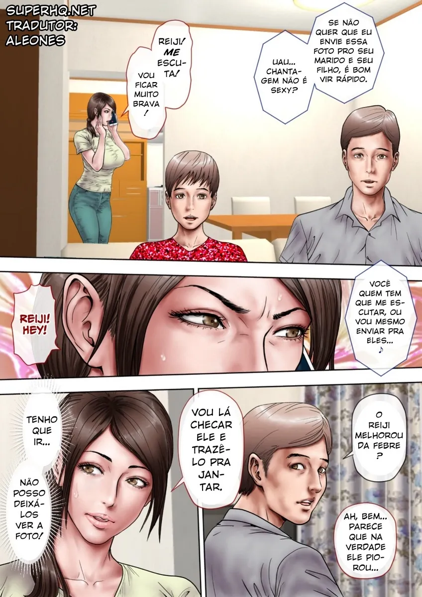 Tia Safada: Hentai Explícito de Incesto com Milf Gostosa em HQ