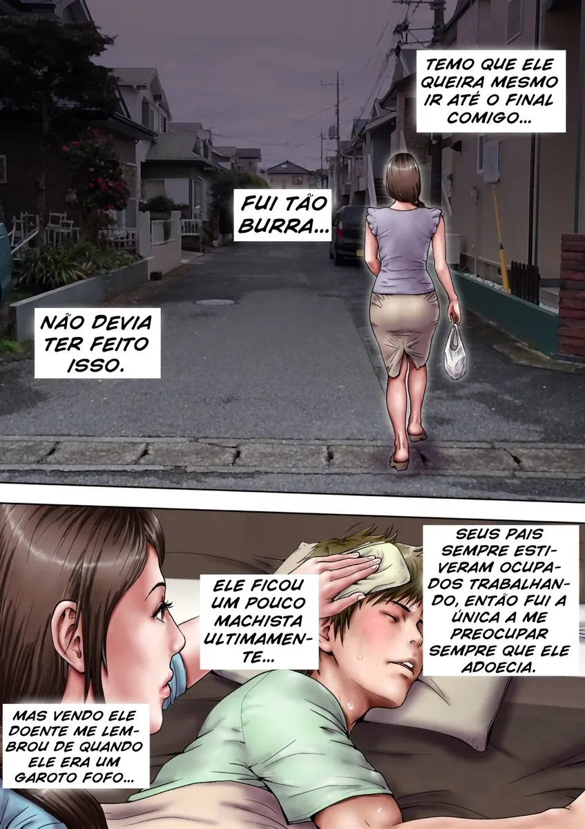 Tia Safada: Hentai Explícito de Incesto com Milf Gostosa em HQ
