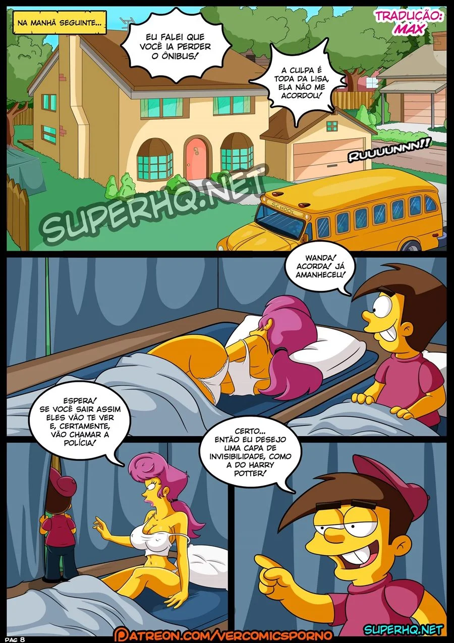 As MILFs Gostosas dos Simpsons em Ação Pornô Explícita - Hentai Completo