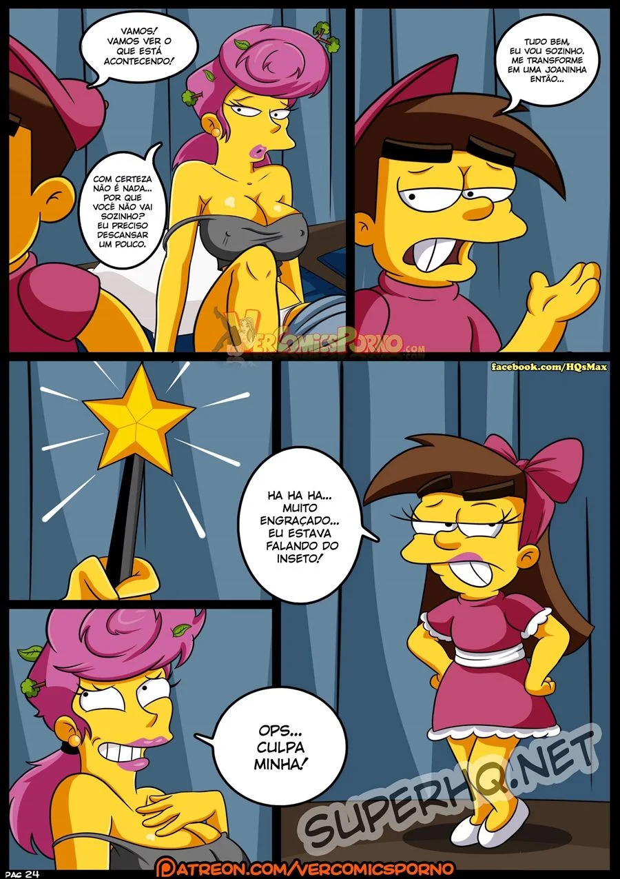 As MILFs Gostosas dos Simpsons em Ação Pornô Explícita - Hentai Completo