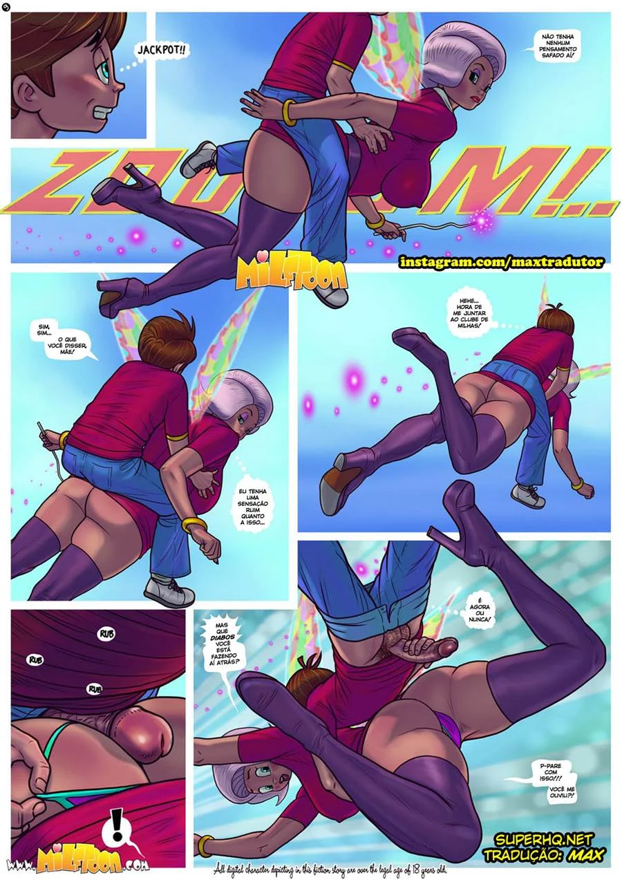 Milfster 3 - Fodas Explícitas da Safada em Quadrinhos Eróticos