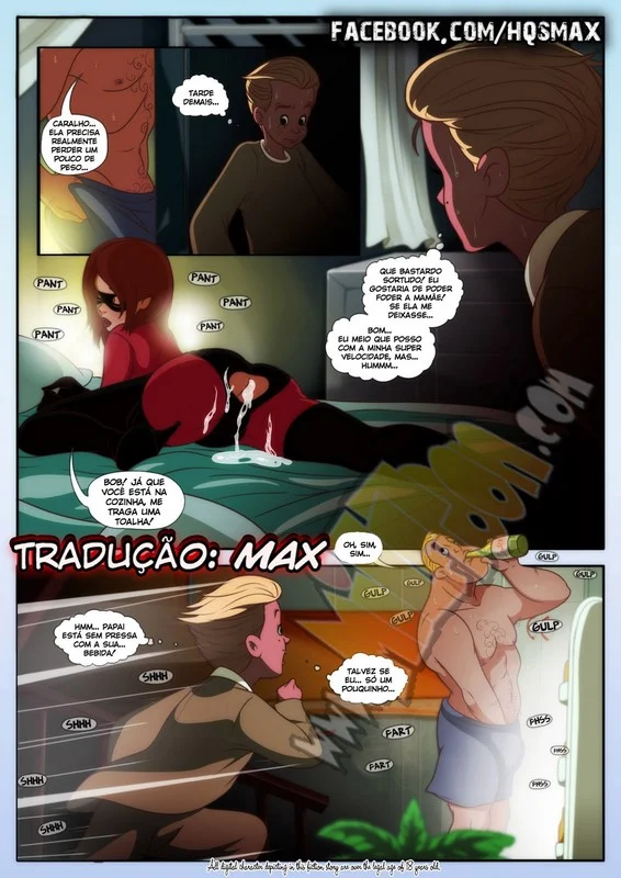 Família Sedutora: Aventuras Picantes com Mamãe em HQ Erótica Explícita