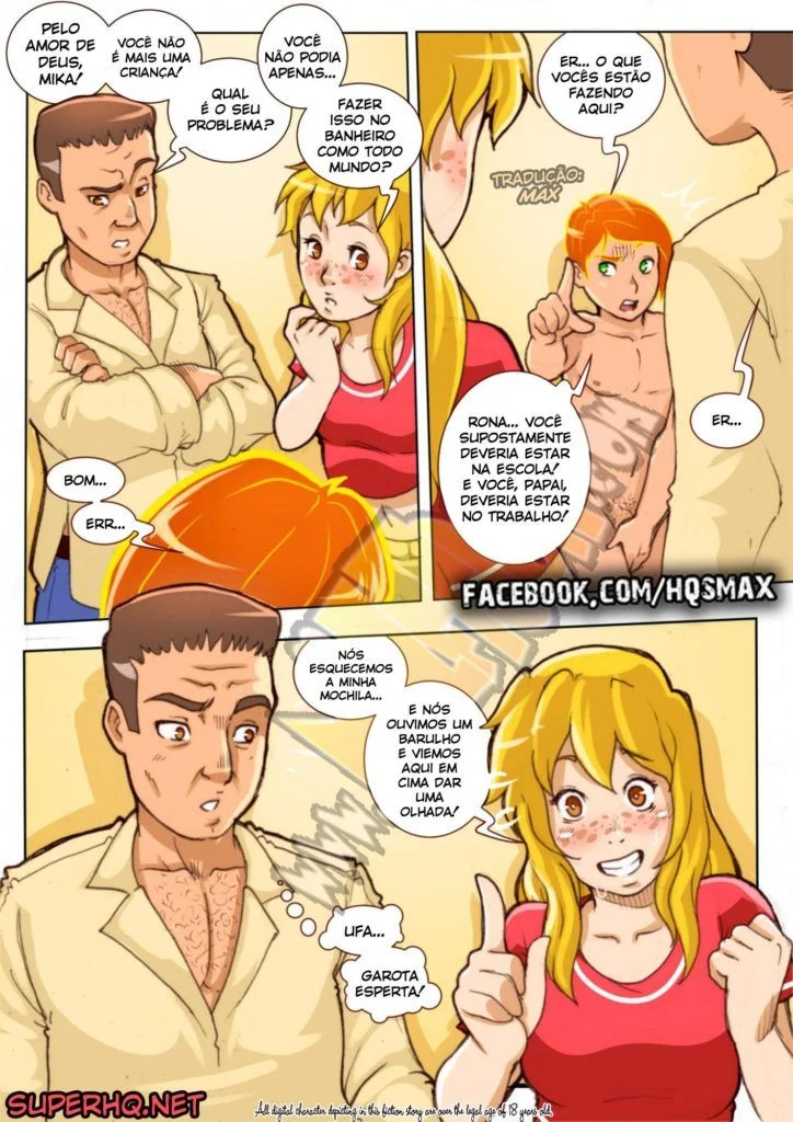 Mamãe Safada: Incesto Proibido em HQ de Sexo Explícito