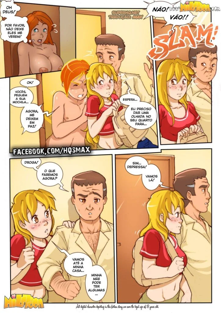 Mamãe Safada: Incesto Proibido em HQ de Sexo Explícito