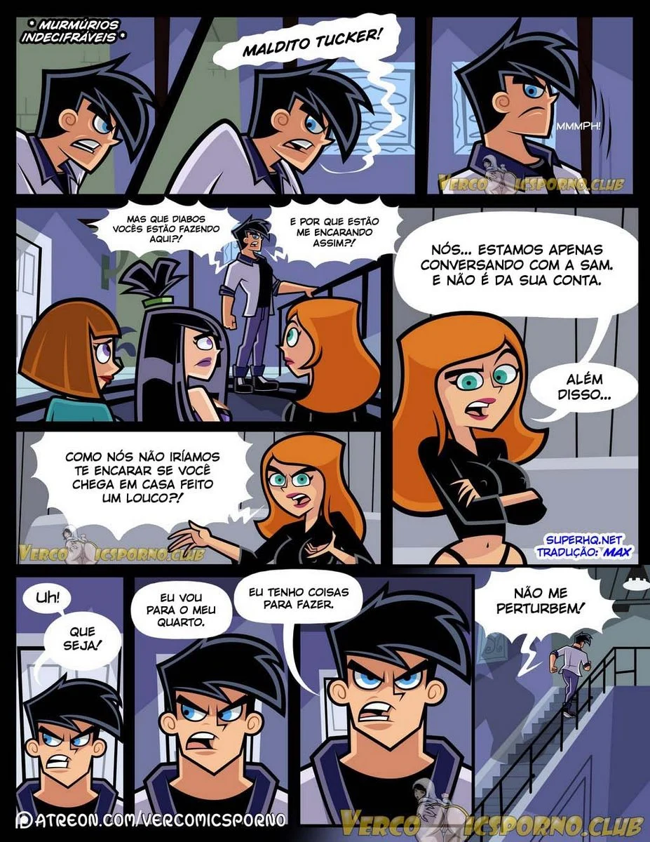 Leite de coelhinha fantasma: adolescência picante com Danny Phantom explícito