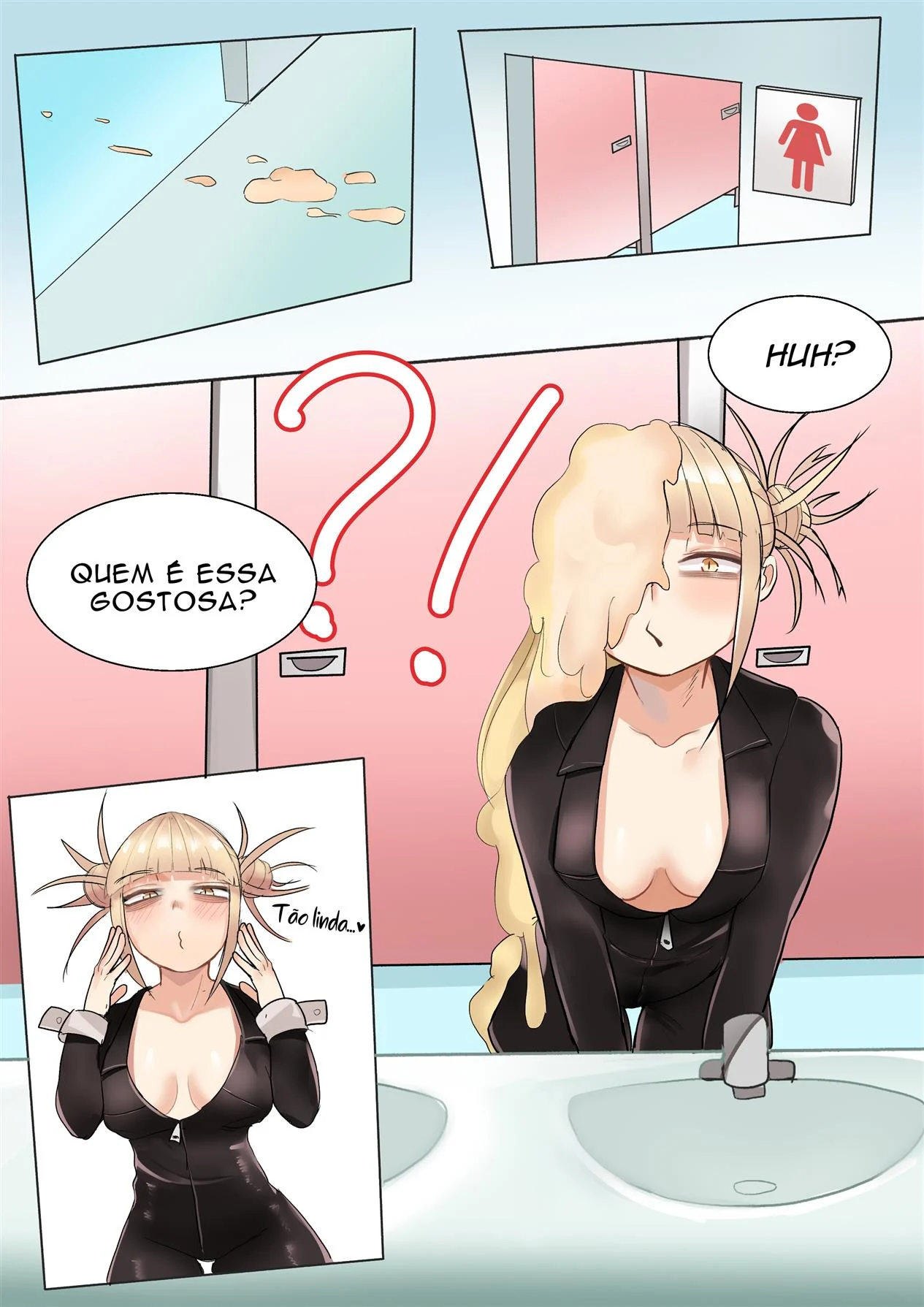 As Aventuras Sensuais de Mineta no Corpo das Mulheres de My Hero Academia