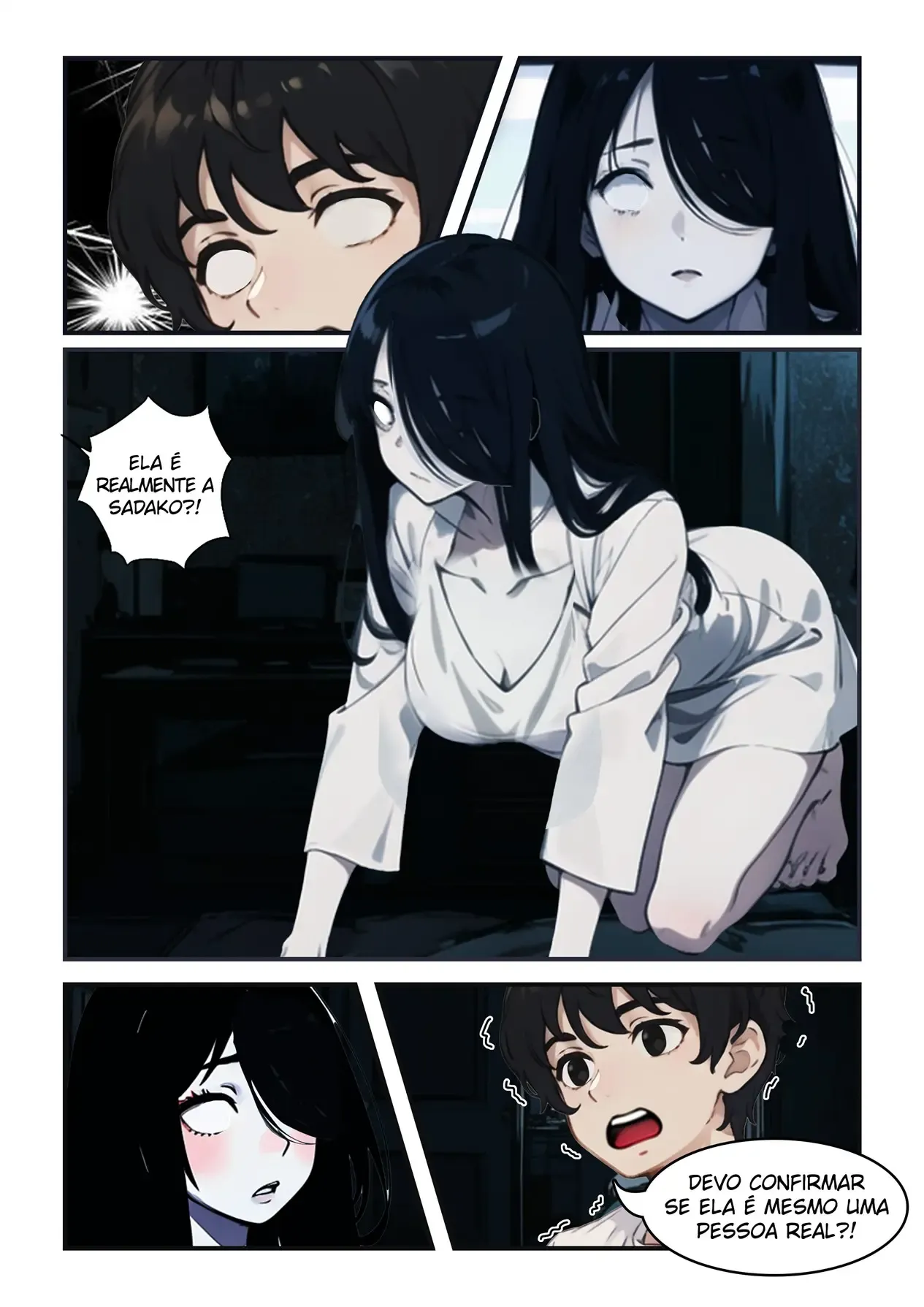 Sua Amiga Sadako: Fetiche Explícito e Putaria nos Quadrinhos Sua Amiga Sadako: Fetiche Explícito e Putaria nos Quadrinhos