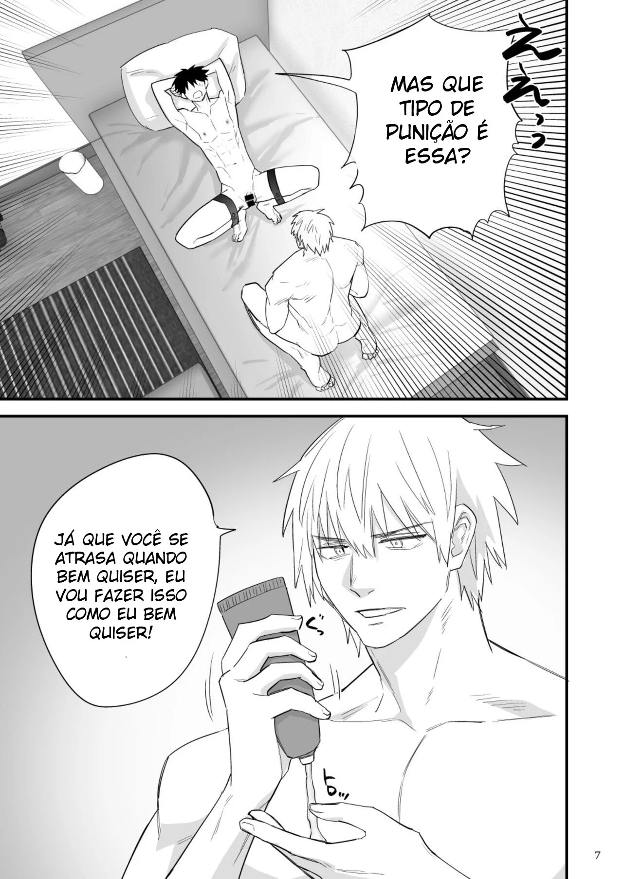 Punição Erótica: Dominação Brutal e Prazer Proibido em HQ Yaoi Punição Erótica: Dominação Brutal e Prazer Proibido em HQ Yaoi