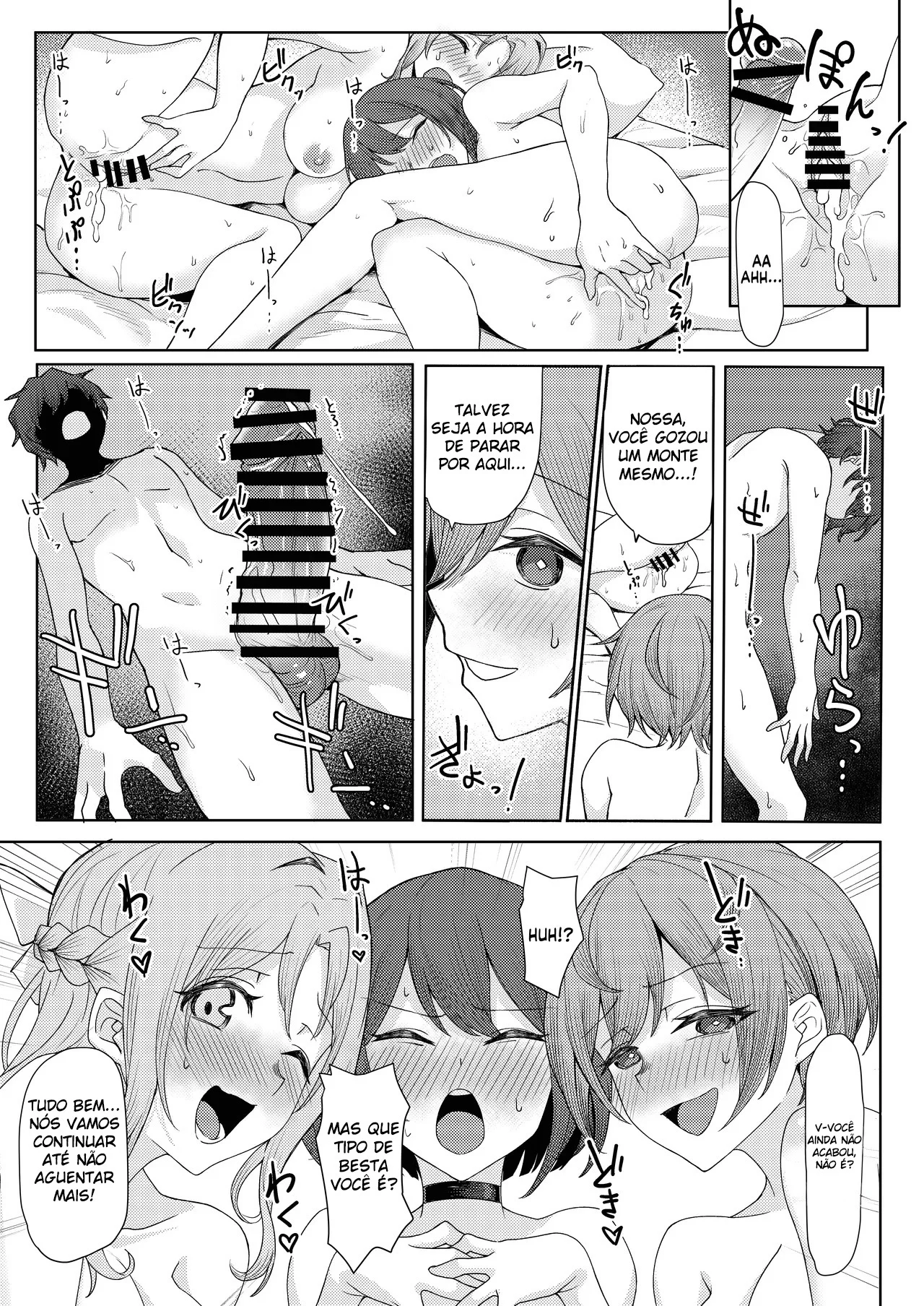 Me Vinguei da Minha Amiga de Infância Comendo Todas as Amigas Delas em Segredo – HQ Explícita