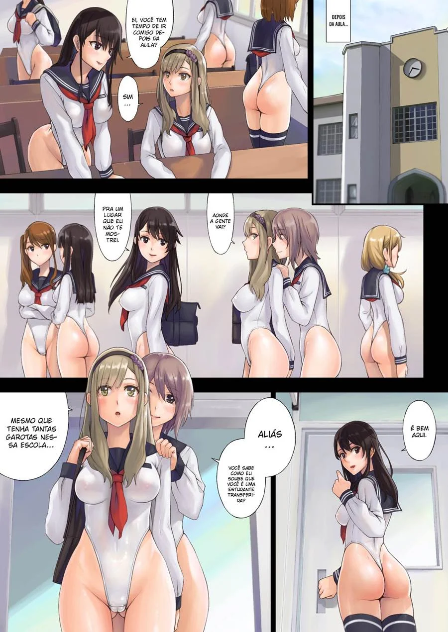 Acampamento Erótico: Férias em uma Escola Só de Putaria Explícita